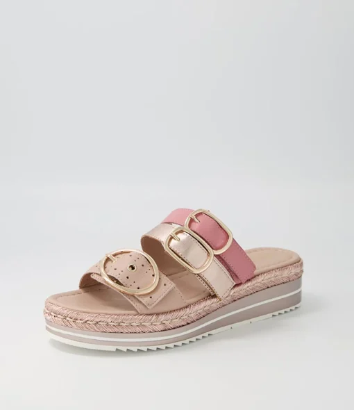 Cheap Abba Rose Multi Slides Women Sandals