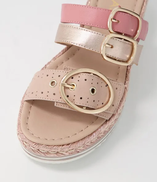 Cheap Abba Rose Multi Slides Women Sandals