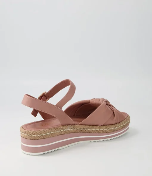 Cheap Adeline Mushroom Leather Sandals Women Sandals
