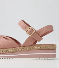 Cheap Adeline Mushroom Leather Sandals Women Sandals
