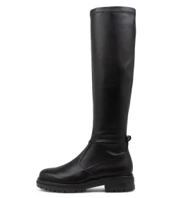 Shop Almi Black Knee High Boots Women Boots
