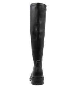 Shop Almi Black Knee High Boots Women Boots
