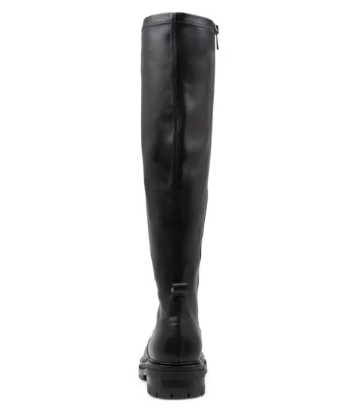 Shop Almi Black Knee High Boots Women Boots