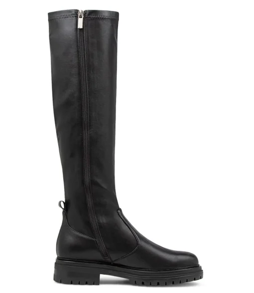 Shop Almi Black Knee High Boots Women Boots