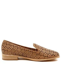 Online Analise Latte Leather Women Loafers