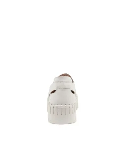 Best Barta White Leather Women Sneakers