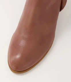 Online Darcey Rosewood Leather Ankle Boots Nh Women Ankle Boots