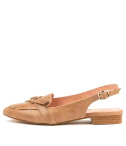 New Dido Brandy Leather Women Loafers