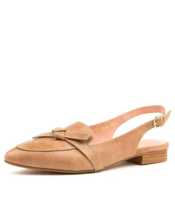 New Dido Brandy Leather Women Loafers