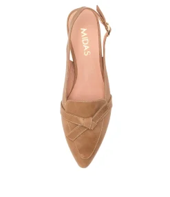 New Dido Brandy Leather Women Loafers
