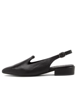 Flash Sale Erol Black Leather Loafers Women Loafers