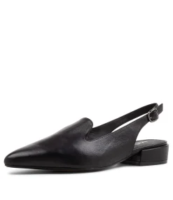 Flash Sale Erol Black Leather Loafers Women Loafers