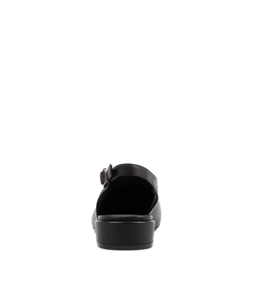 Flash Sale Erol Black Leather Loafers Women Loafers