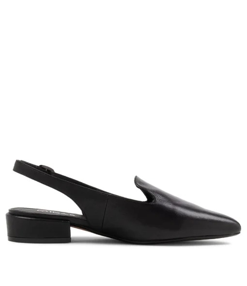 Flash Sale Erol Black Leather Loafers Women Loafers