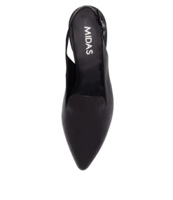 Flash Sale Erol Black Leather Loafers Women Loafers
