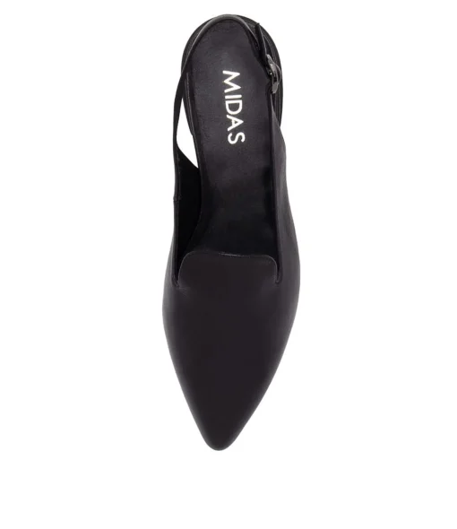 Flash Sale Erol Black Leather Loafers Women Loafers