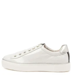 Shop Fynn White Patent Multi Women Sneakers