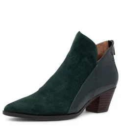 Outlet Giovan Forest Leather Ankle Boots Women Ankle Boots