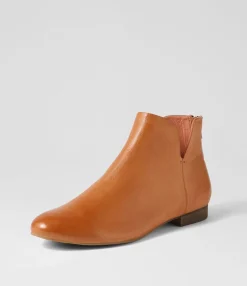 Shop Gipps Tan Leather Ankle Boots Women Ankle Boots