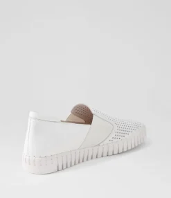 Store Harena White Leather Sneakers Women Sneakers
