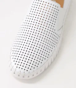 Store Harena White Leather Sneakers Women Sneakers