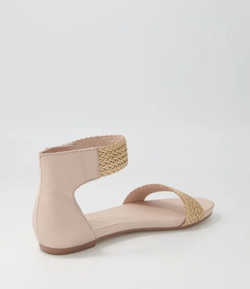 Hot Jallan Nude Weave Leather Sandals Women Sandals