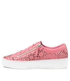 Best Landry Pretty Pink Leather Sneakers Ws Women Sneakers