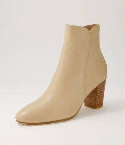 Fashion Lyatt Camel Leather Ankle Boots Women Ankle Boots