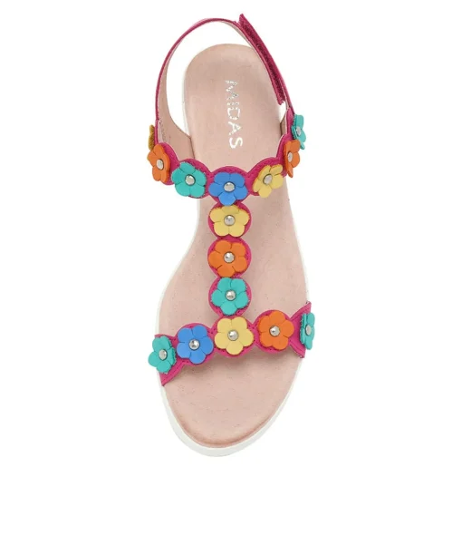 Clearance Mabil Fuchsia Multi Sandals Women Sandals