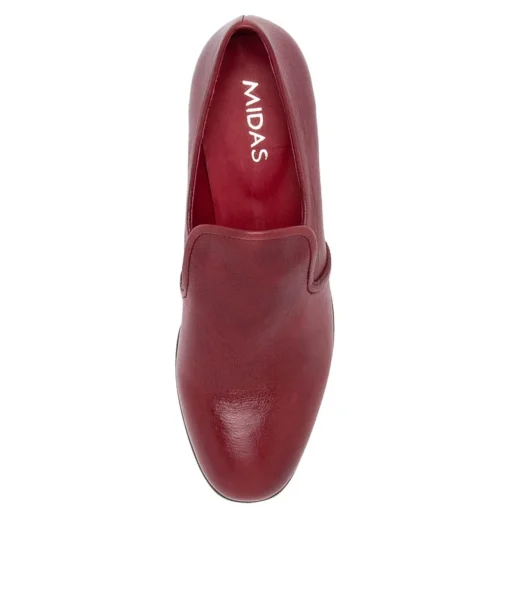 Fashion Mikkal Shiraz Leather Heels Women Heels