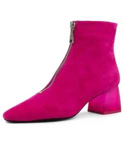 Shop Morocco Fuchsia Suede Ankle Boots Women Ankle Boots