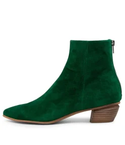 Sale Nellie Emerald Suede Ankle Boots Women Ankle Boots