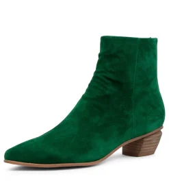 Sale Nellie Emerald Suede Ankle Boots Women Ankle Boots