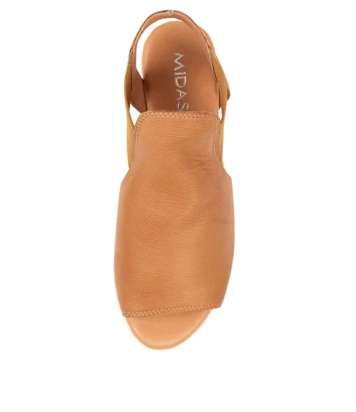 Online Odin Dk Tan Leather Women Sandals