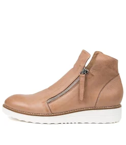 Outlet Olise Cafe Leather Women Ankle Boots