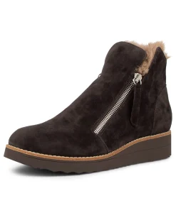 Online Opelle Cocoa Taupe Suede Ankle Boots Women Ankle Boots