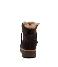Online Opelle Cocoa Taupe Suede Ankle Boots Women Ankle Boots