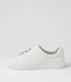 Sale Osho White Leather Sneakers Women Sneakers