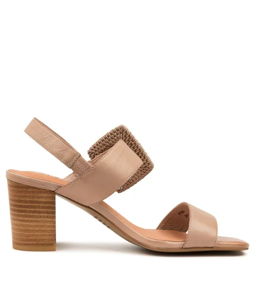 Cheap Pina Cafe Leather Women Heels