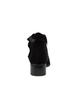 New Pretti Black Suede Women Ankle Boots
