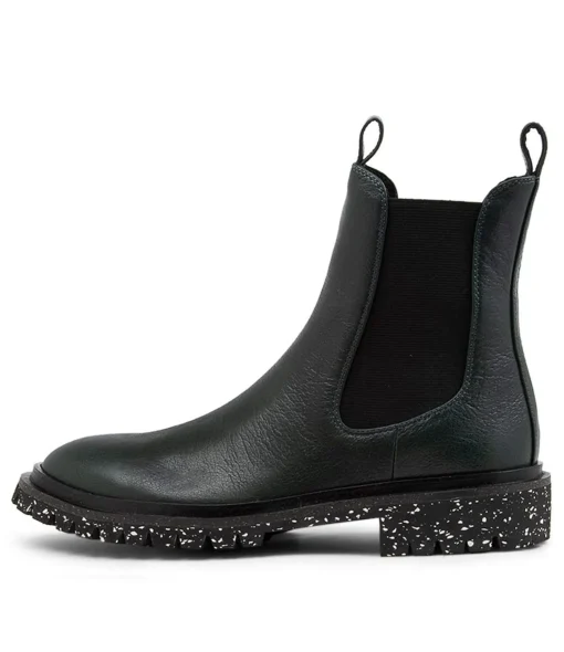 Online Rainer Forest Speckle Sole Leather Chelsea Boots Women Ankle Boots