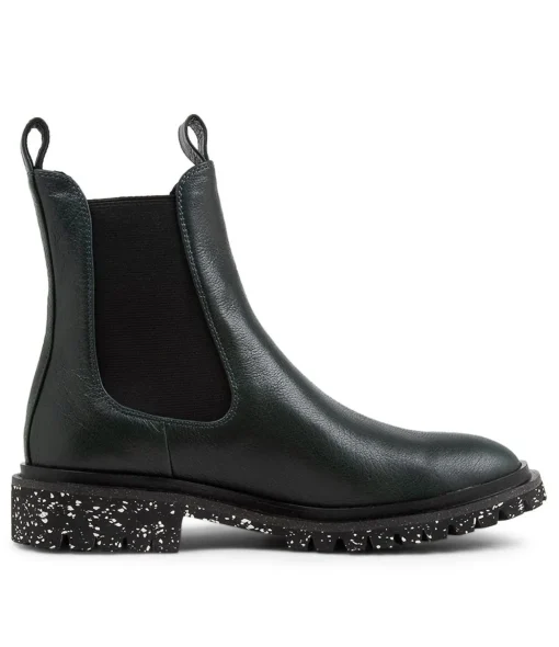 Online Rainer Forest Speckle Sole Leather Chelsea Boots Women Ankle Boots