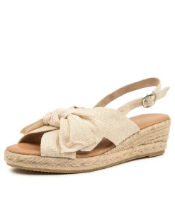 Store Santra Natural Fabric Women Wedges