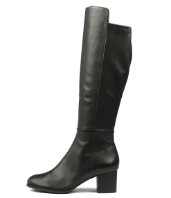 Cheap Settin Bk Stretch Leather Women Boots