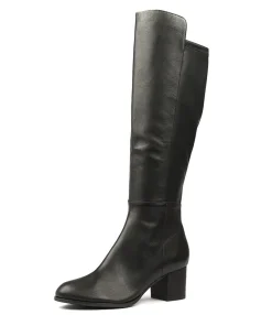 Cheap Settin Bk Stretch Leather Women Boots