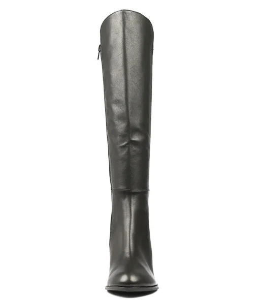 Cheap Settin Bk Stretch Leather Women Boots