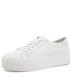 Shop Shelby White Leather Women Sneakers