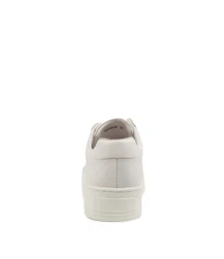 Best Shiann White Leather Women Sneakers