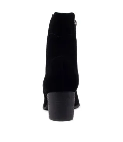 Best Sale Sinner Black Suede Ankle Boots Bh Women Ankle Boots