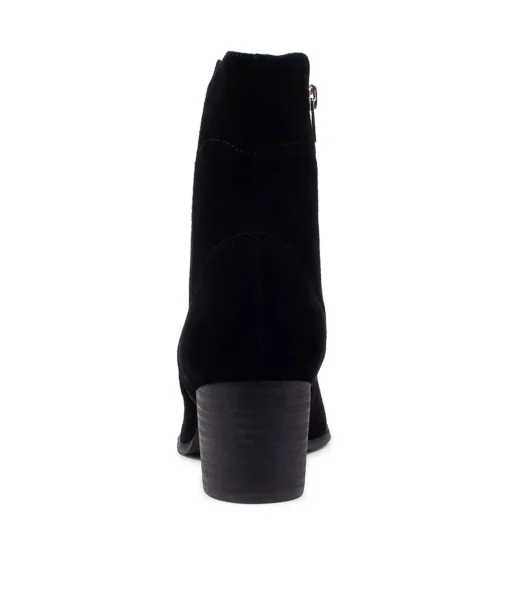 Best Sale Sinner Black Suede Ankle Boots Bh Women Ankle Boots
